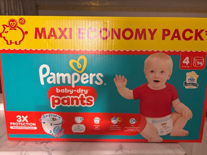 Pack de couches culottes Pampers