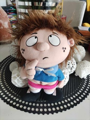 Peluche Bérangère tête en l'air les petites crapules