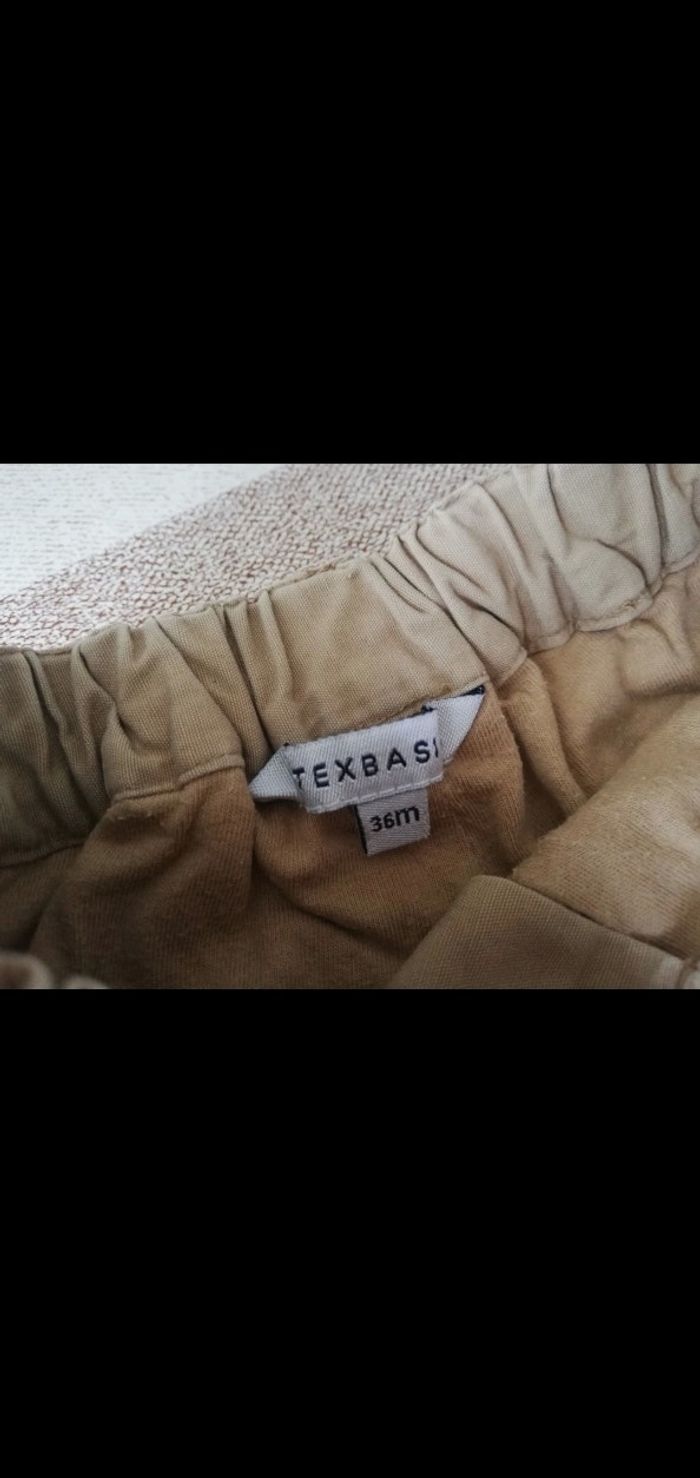 Pantalon beige Tex 36 mois - photo numéro 3