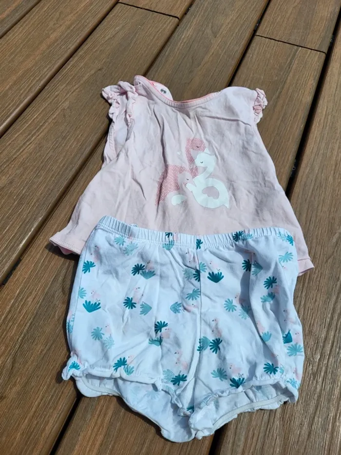 Pyjashort obaibi 18 mois