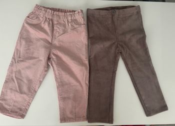 Lot de 2 Pantalons en Velours Côtelé - H&M