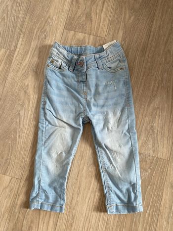 Jean bleu clair délavé