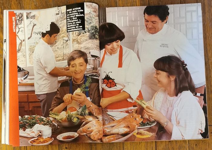 Ancien magazine Madame figaro Mireille Mathieu 1985 N°12603 vintage - photo numéro 4