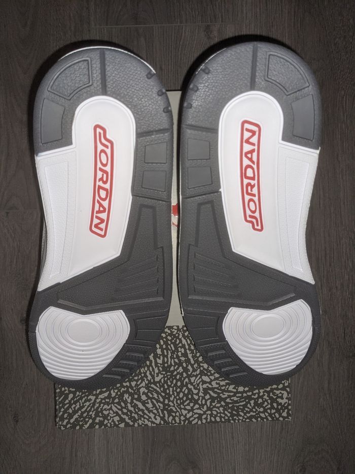 Nike Air Jordan 3 cool Grey pigeon 44eu 10us avec facture kickz - photo numéro 6