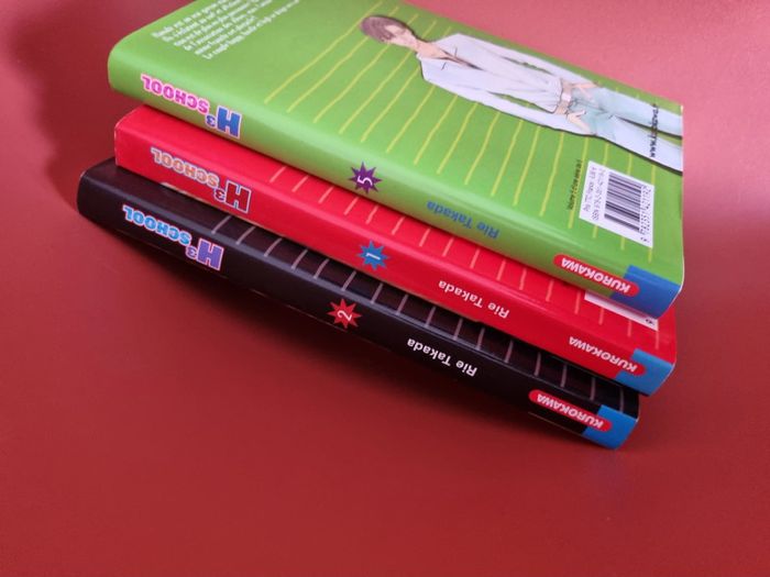 lot de 3 mangas H3 school tome 1, 2 et 5 - photo numéro 6