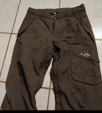 Pantalon snow ski marron taille L firefly