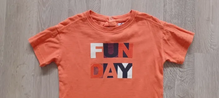 Tee-shirt garçon "Fun day", taille 3 ans  marque Gemo - photo numéro 3