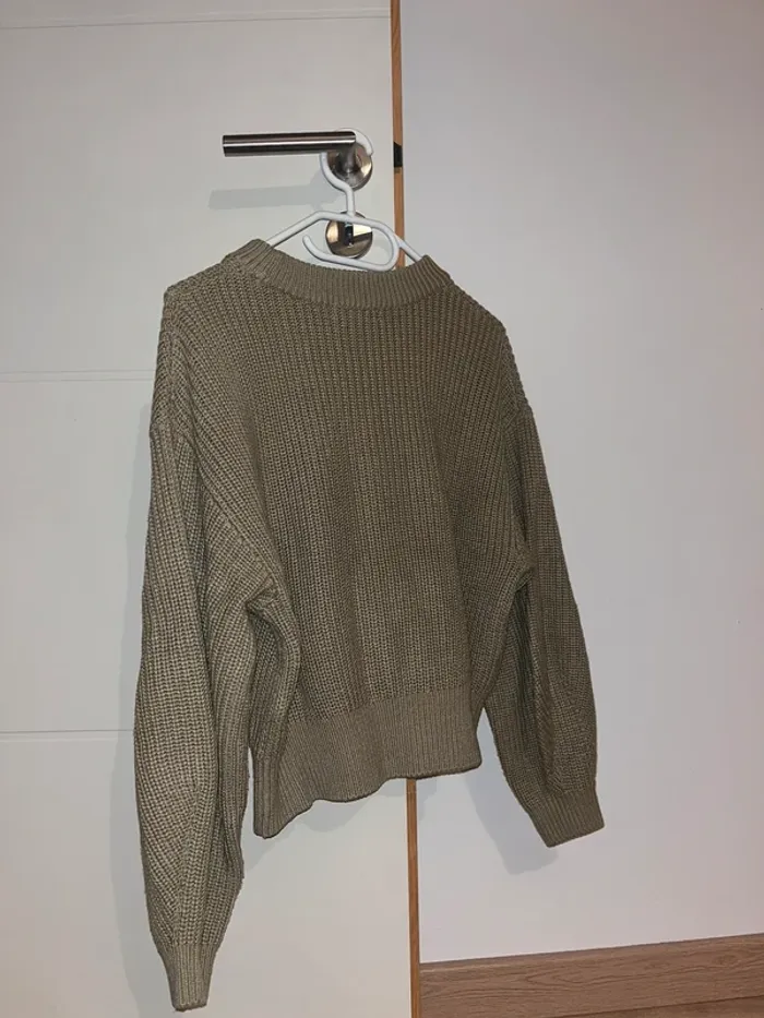 Pull H&M beige foncé XS - photo numéro 6
