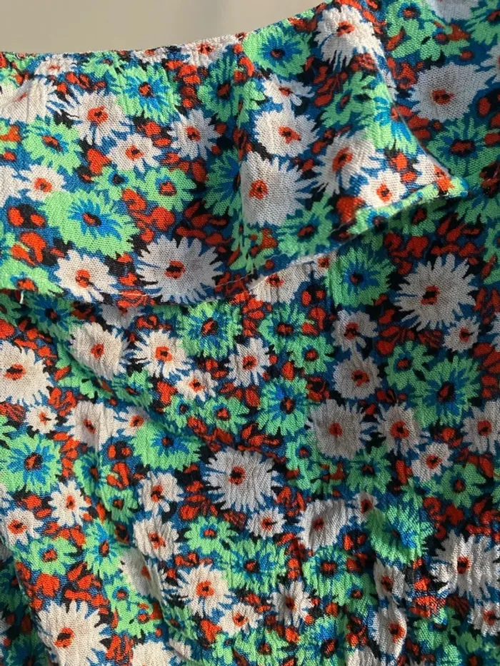 Blouse épaules dénudées à volant - Taille L - photo numéro 7