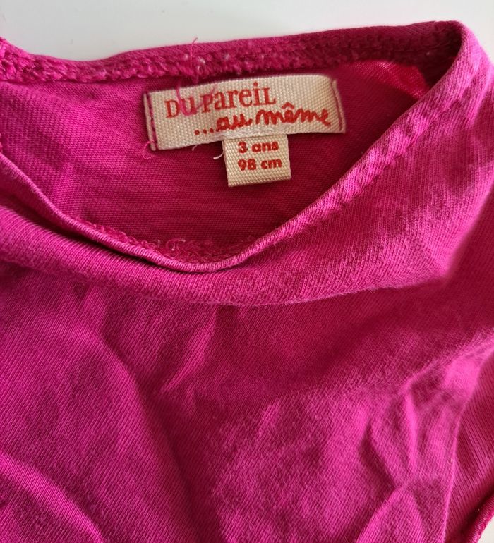 T-shirt MC fille 3 ans TBE - photo numéro 5