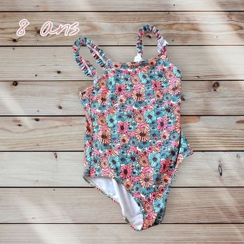 🌸🏖️ Maillot de bain une pièce KIABI – 8 ans 🏖️🌸