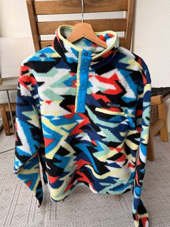 Polaire Columbia Helvetia - Imprimé géométrique - Taille M