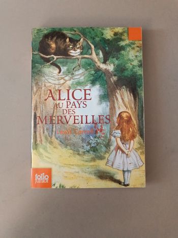 Alice au pays des merveilles de Lewis Carroll Folio junior numéro 437