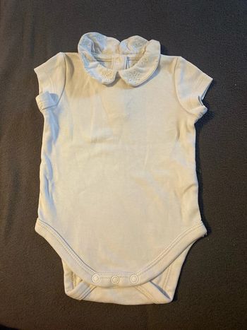 Bodies blanc 2/3 mois