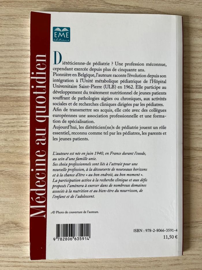 Diététicienne de pédiatrie - naissance et évolution d’une profession passionnante - Marie Mozin - photo numéro 2