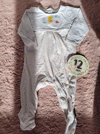 Pyjama coton 12 mois