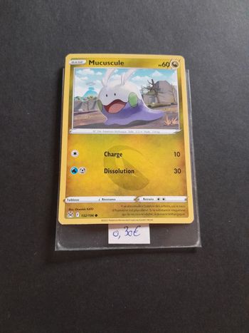 Carte Pokémon Mucuscule 132/196