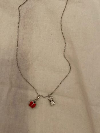 Collier avec 2 pendentifs