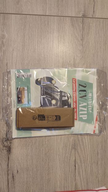 Fascicule n°91 numéro 91 pièce détachée Citroën 2CV AZLP 1/8 1/8ème Hachette Collections #E39