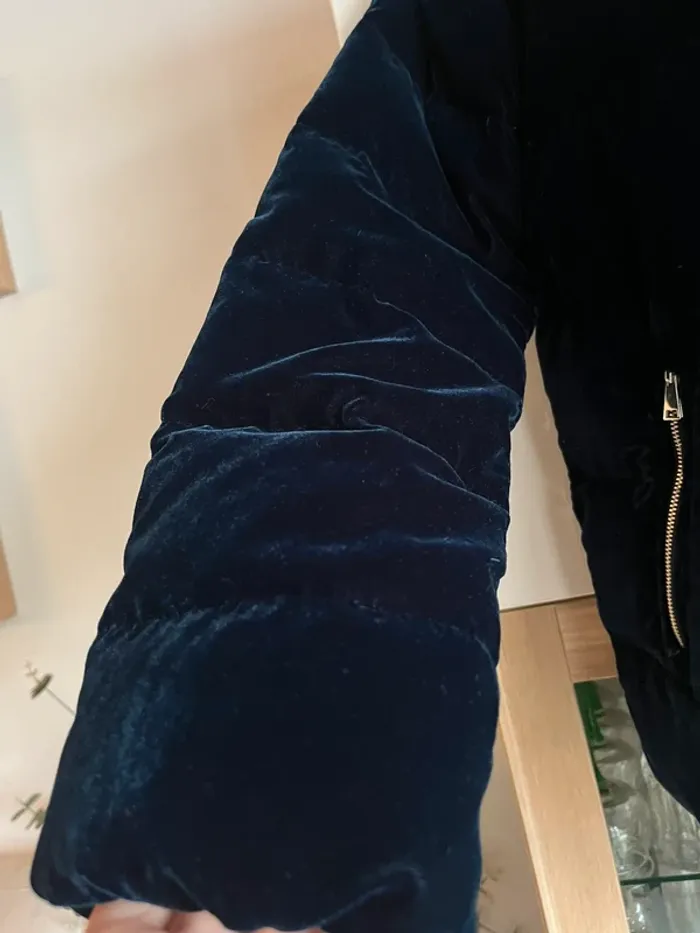 Manteau Massimo dutti marine avec fermeture double - photo numéro 6