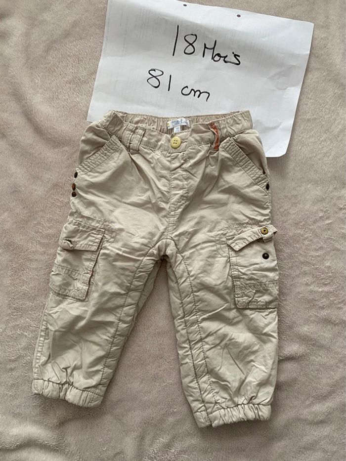 Lot 3 pantalons chauds doublés - 18 mois - Vertbaudet, Kitchoun & autre - TBE - photo numéro 6