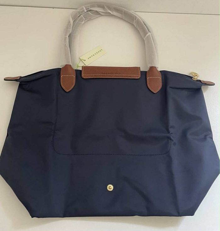 ❤️ sac fourre-tout marine neuf taille L authentique ❤️ - photo numéro 5