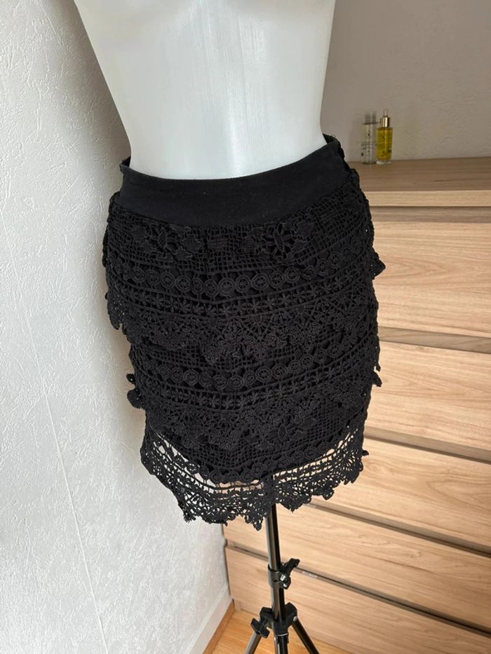 🖤 Superbe jupe en dentelle Cache Cache 🖤