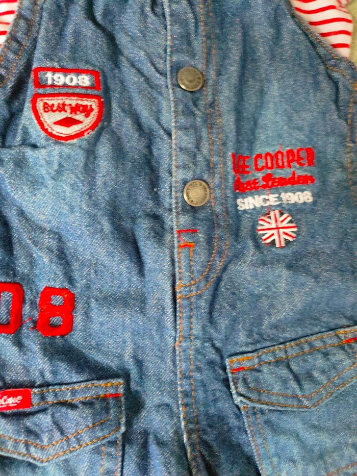 Ensemble salopette t-shirt Lee Cooper - photo numéro 4