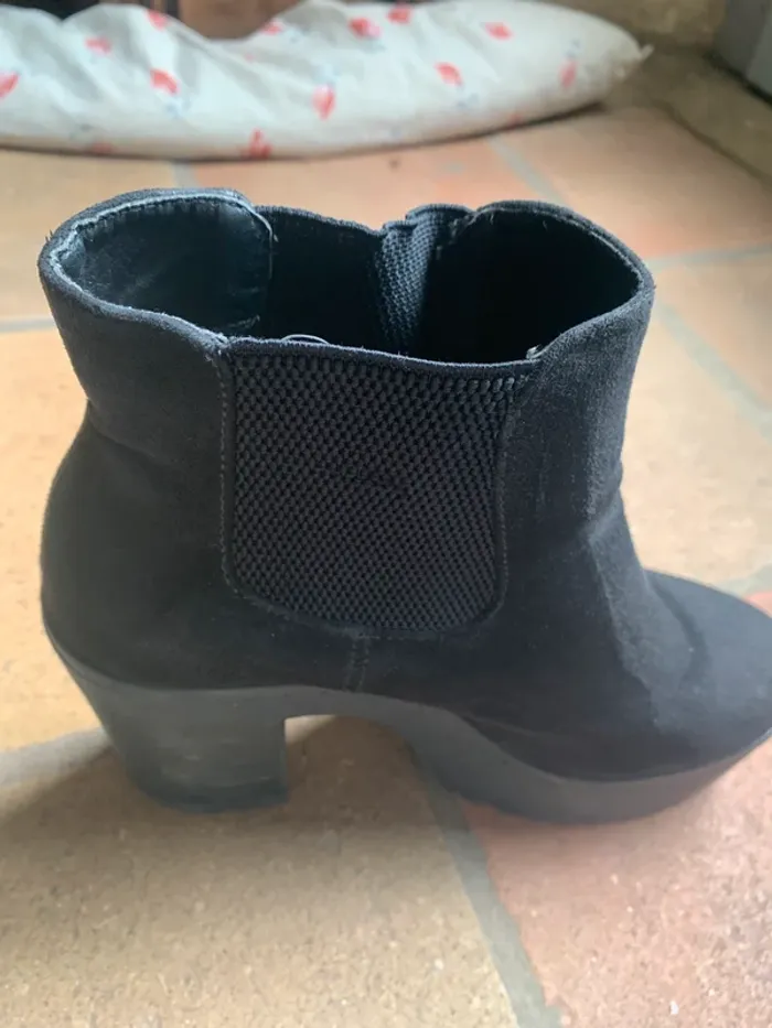 Bottines à talon compensées - photo numéro 5