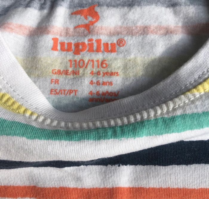 T-shirt Lupilu 6 ans - photo numéro 3