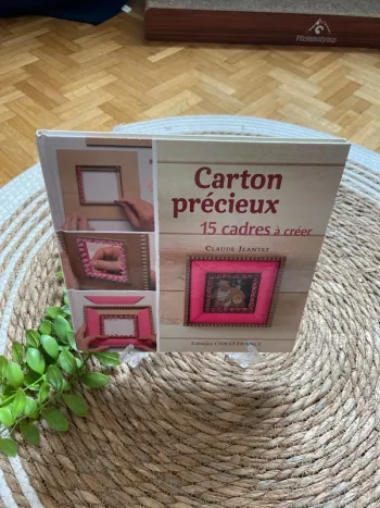 Livre - Carton précieux