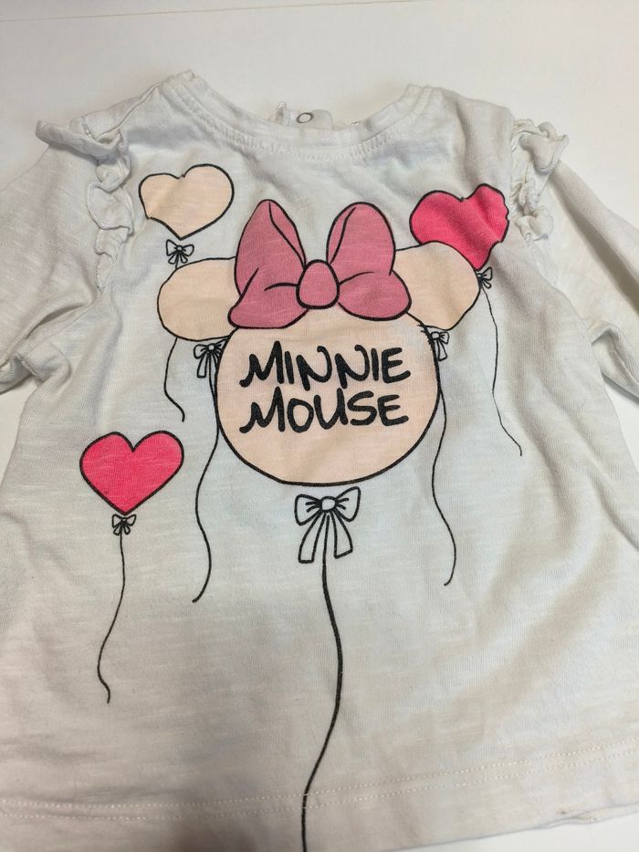 Tee-shirt manches longues Minnie mouse 18 mois - photo numéro 4