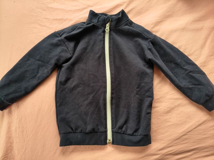 Gilet garçon bleu marine 3-4 ans - photo numéro 1