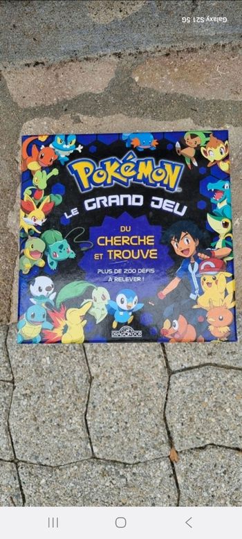 Cherche et trouve pokémon