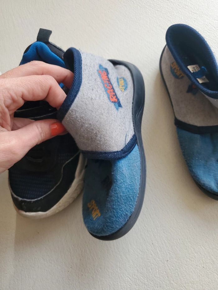 Lot kappa led et chaussons t27 - photo numéro 3