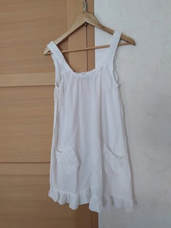 Tunique débardeur blanche