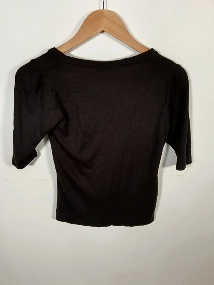 C20 blouse noir kiabi 34/36 - photo numéro 2