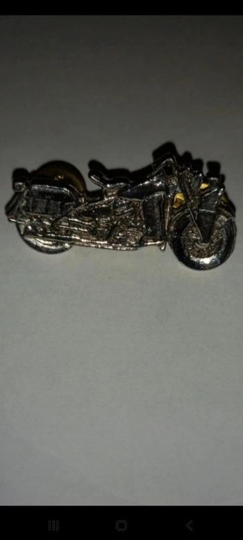Pin's moto.