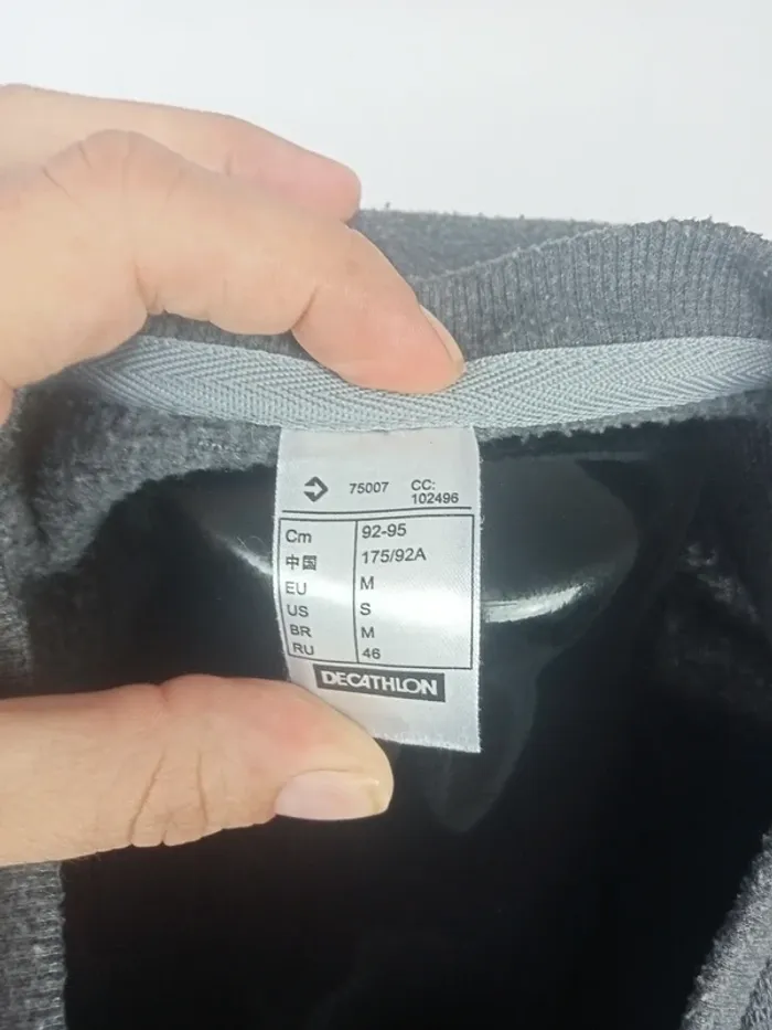 Pull homme gris Decathlon Quechua – sweater - suéter - pullover - trui - maglione - photo numéro 7