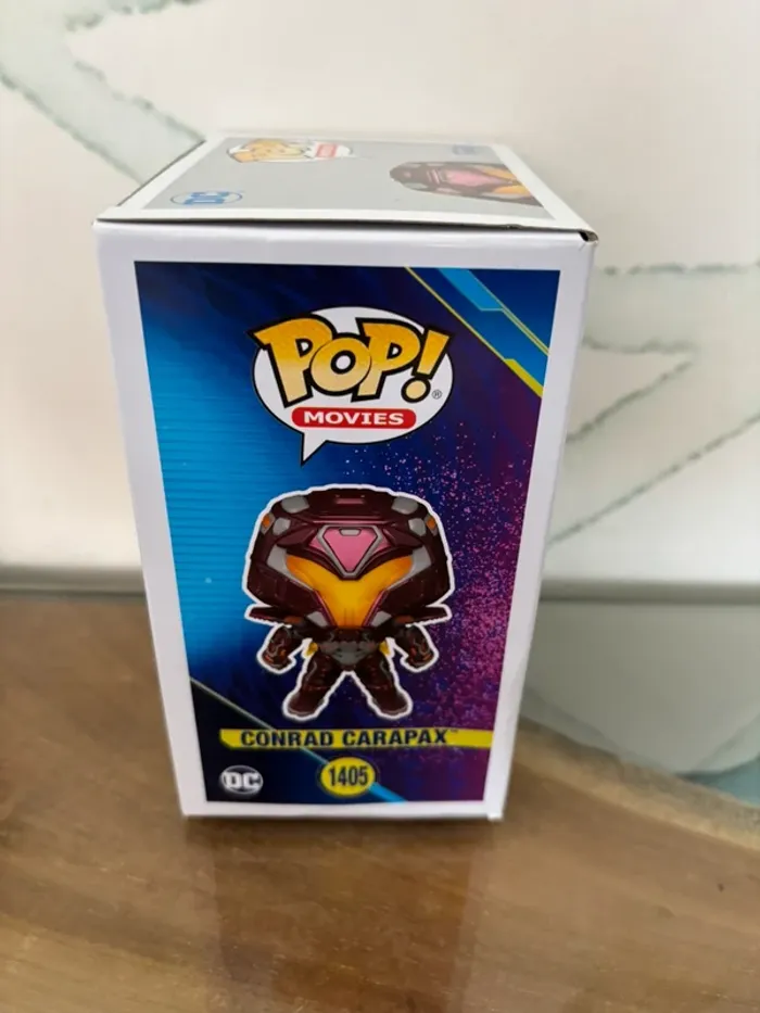 Funko pop figurine Blue Beetle Conrad Carapax 1405 - photo numéro 3