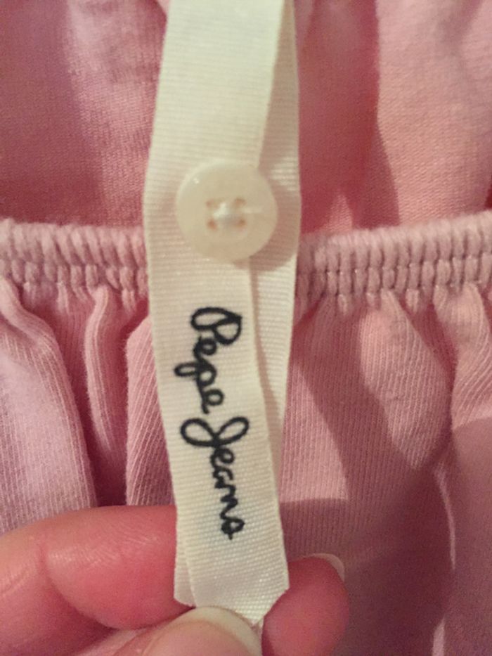 Tee shirt Pepe Jeans rose taille M - photo numéro 3