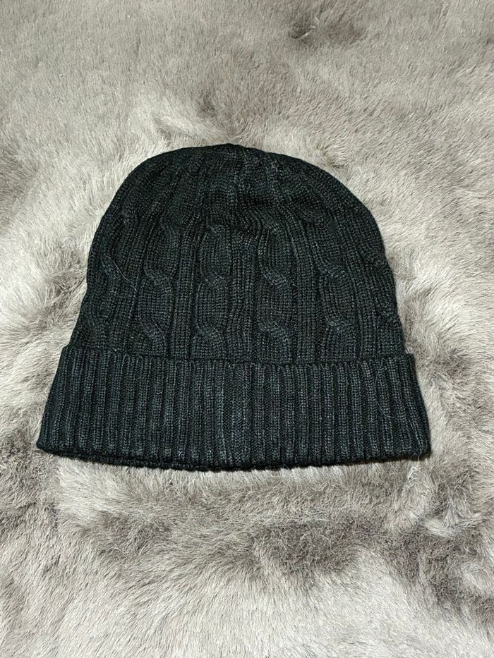Bonnet Ralph Lauren , taille unique, coloris noir. - photo numéro 2