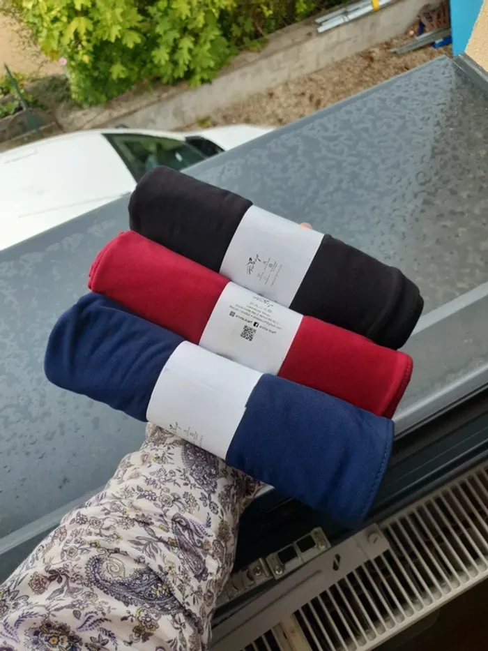 Foulard hijab jersey premium luxe - photo numéro 7
