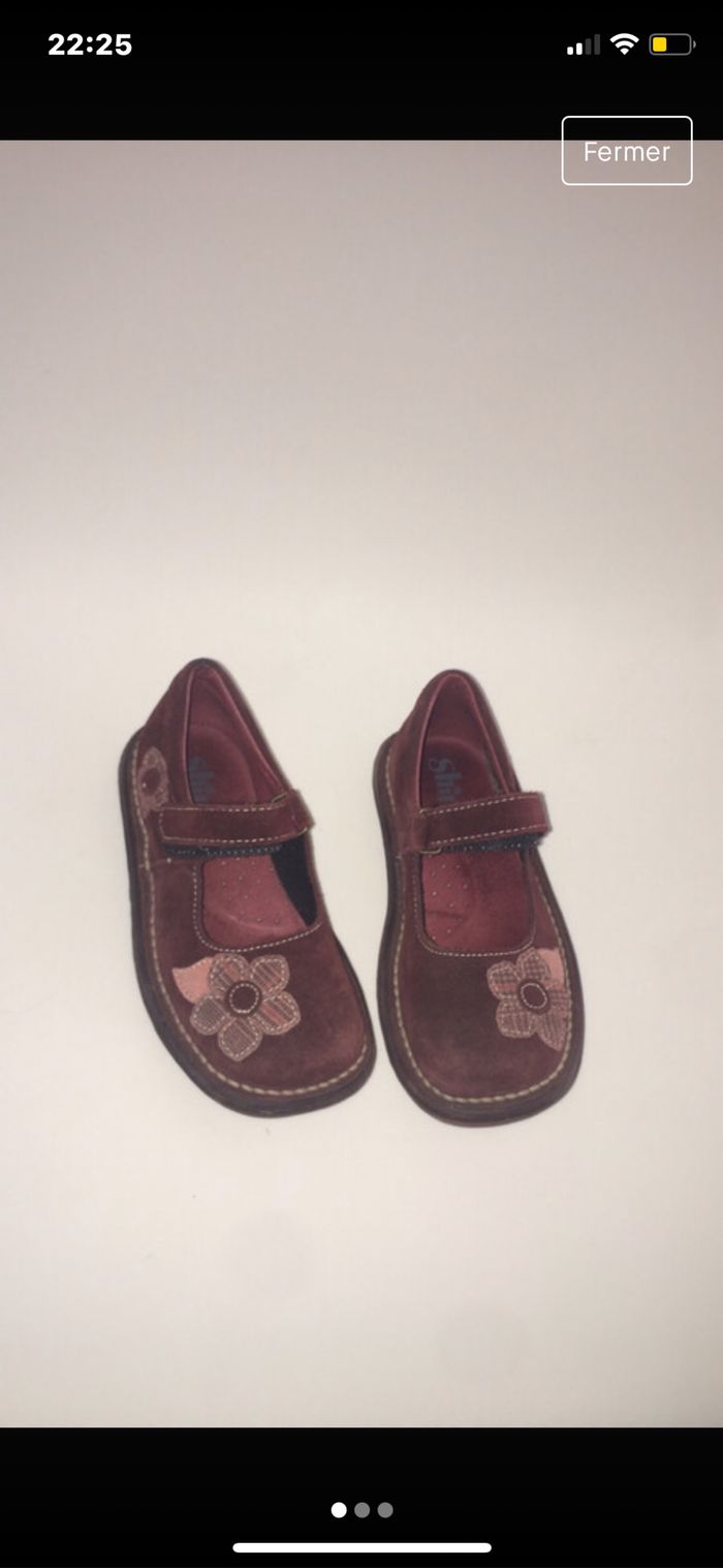 Chaussure fleur