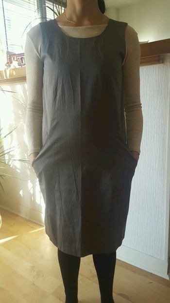 Robe zara woman effet satinée