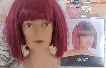 Perruque Crazy Terror Cosplay Halloween