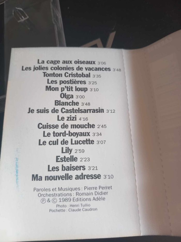 Cassette audio : les plus grands succès de Pierre Perret - photo numéro 4