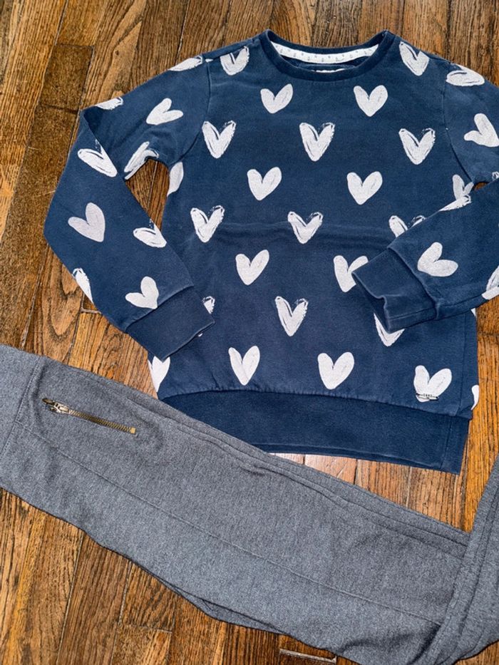 Sweat cars et legging okaidi 8 ans - photo numéro 2