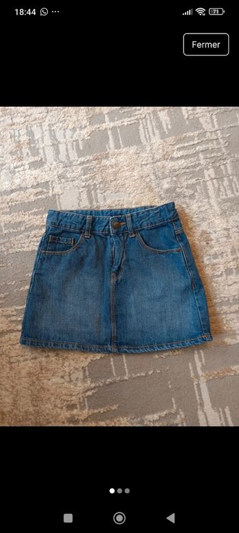 Jupe en jean