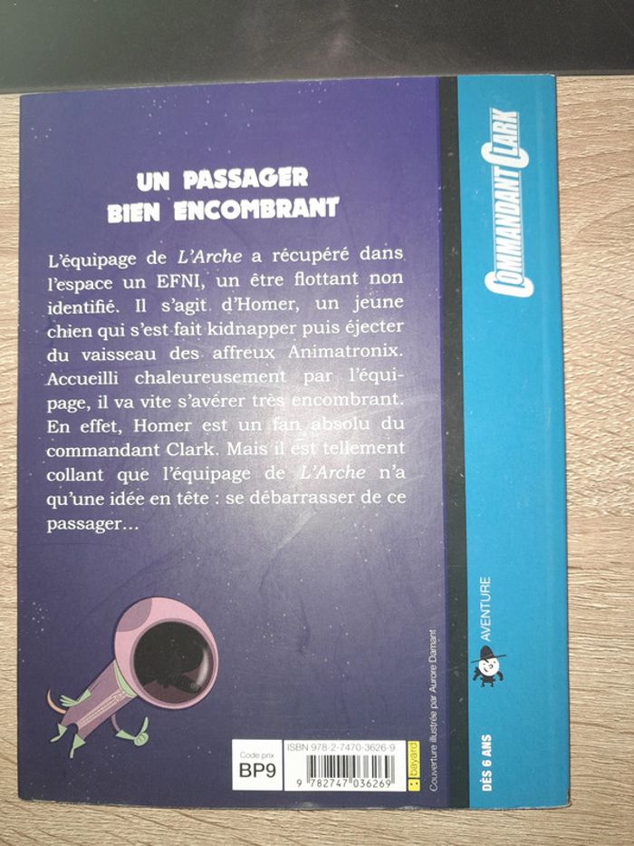livre Bayard poche - Commandant Clark un passager bien encombrant (tome 1) - photo numéro 3